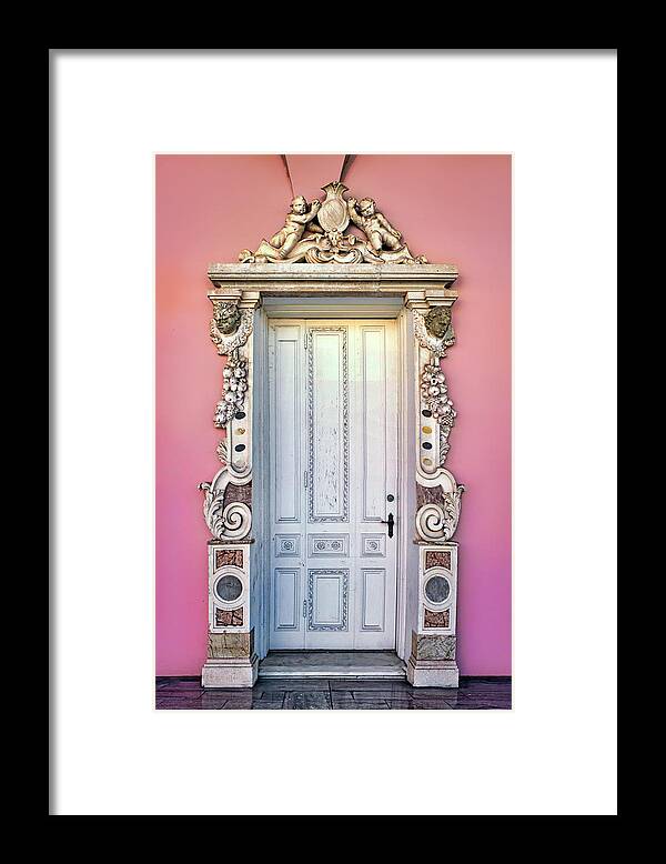 Door Framed Print featuring the photograph Door - Ringling Museum of Art by Nikolyn McDonaldDecorative Door