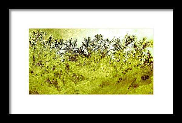 Frost Framed Print featuring the digital art Deep In The Amazon by Will Borden