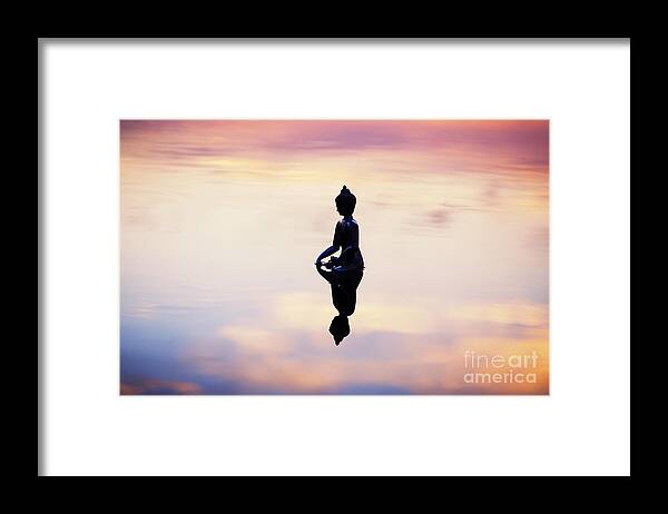 Buddha Framed Print featuring the photograph Buddha Within by Tim Gainey