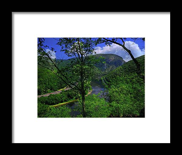 Delaware Water Gap Framed Print featuring the photograph Delaware Water Gap by Raymond Salani III