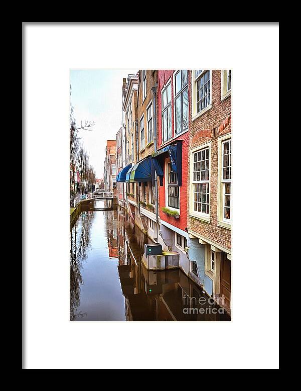 Delft Framed Print featuring the photograph Delft Colors by Eva Lechner