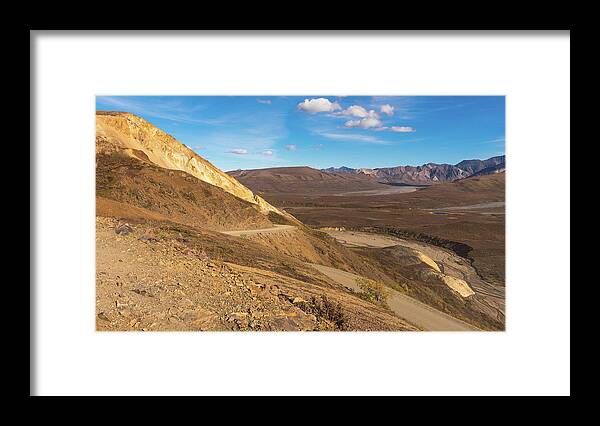 Alaska Framed Print featuring the photograph Denali National Park by Brenda Jacobs