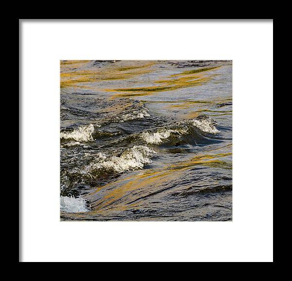 Water Framed Print featuring the photograph Desert Waves by Douglas Killourie