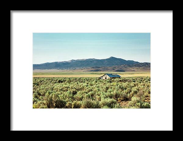 Elko Framed Print featuring the photograph Deserted by Todd Klassy
