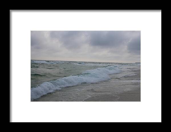 Destin Beach Framed Print featuring the photograph Destin Beach VII by Beth Parrish