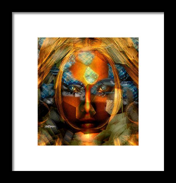 Lady Framed Print featuring the photograph Diamonella by Seth Weaver