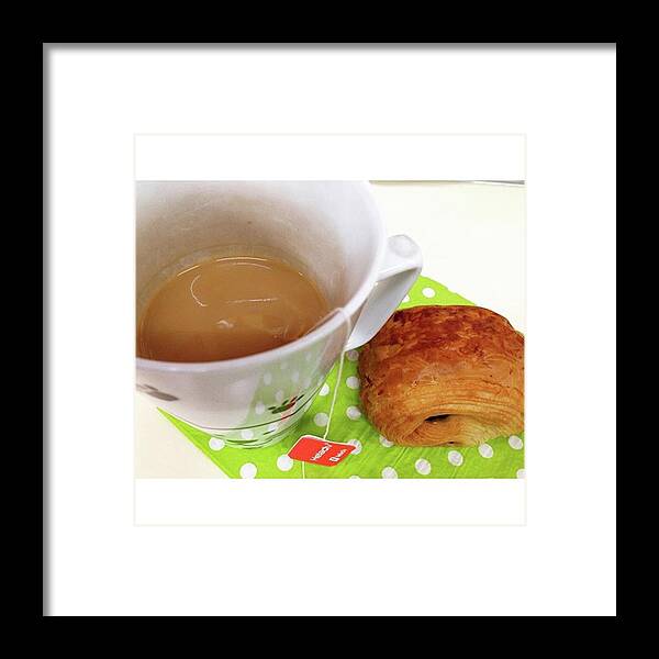 Framed Print featuring the photograph Did I Tell You I Adore Croissant? And by W Fifi Andriasih
