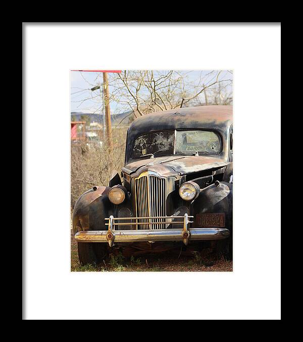 Old West Framed Print featuring the photograph Digger O Balls Funeral Pallor Hearse by Colleen Cornelius