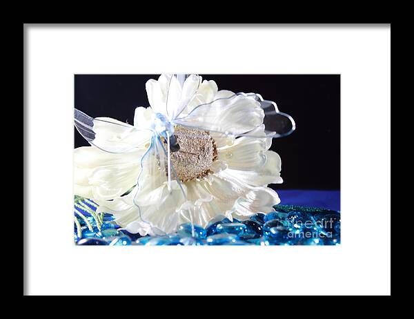 Magnolia Framed Print featuring the photograph Dilly Dally by Laurette Escobar