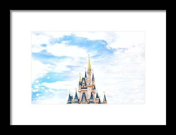 Disneyland Framed Print featuring the photograph Disneyland by Happy Home Artistry