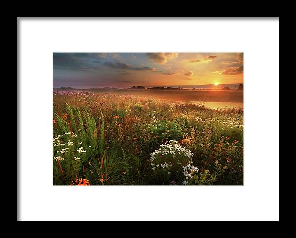 Sunset Framed Print featuring the photograph Divine Palette by Rob Blair