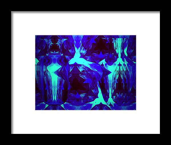 Abstract Framed Print featuring the photograph Division Of Light by Joyce Dickens