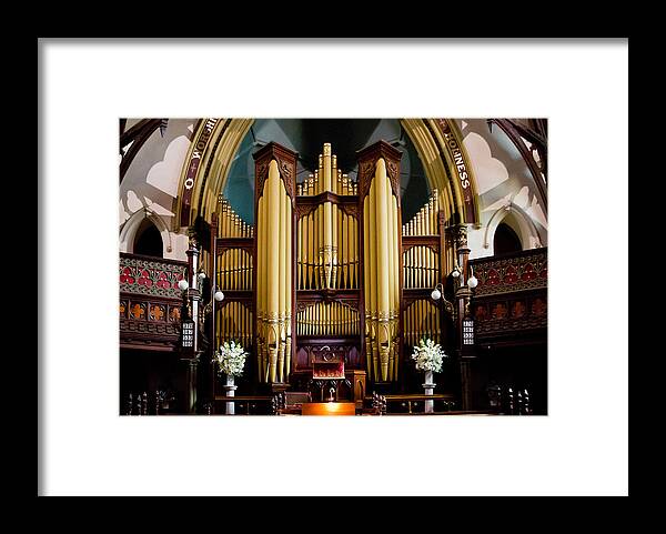 Dodd Framed Print featuring the photograph Dodd pipe organ Kent Town Adelaide by Jenny Setchell