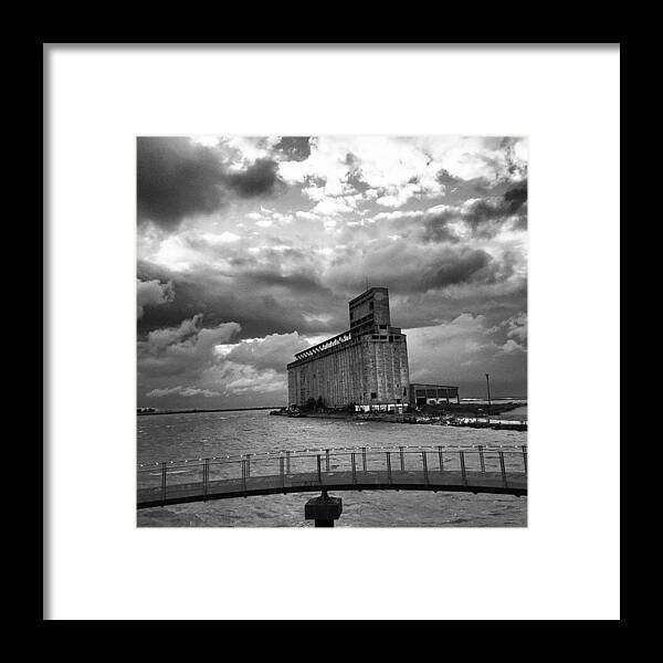 Beautiful Framed Print featuring the photograph Does Anyone Know Why This Pier Has Been by Kevin Rybczynski
