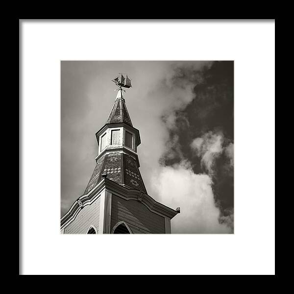 New England Framed Print featuring the photograph Doesnt Matter How Steep by Mike McMurray