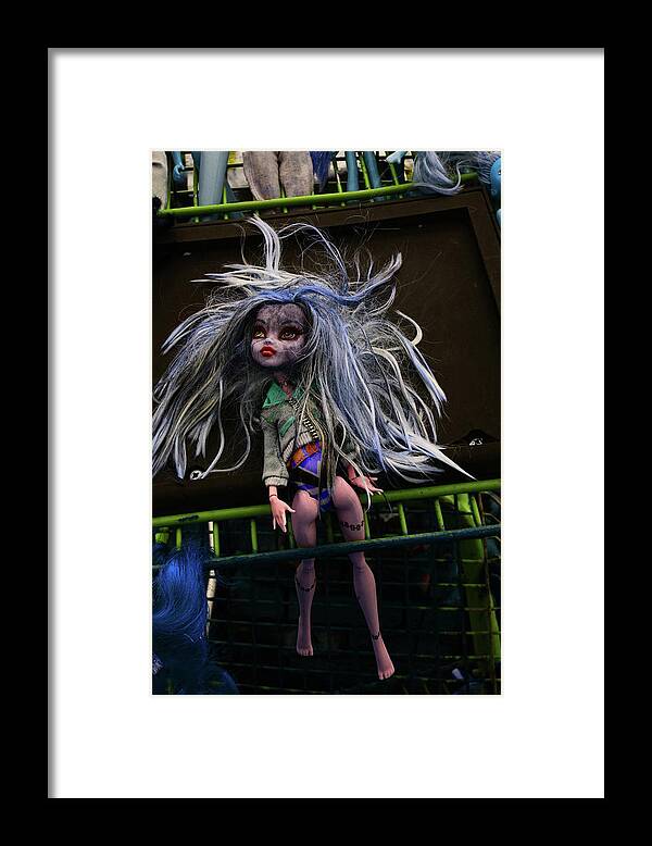 Babe Framed Print featuring the photograph Doll X2 by Char Szabo-Perricelli