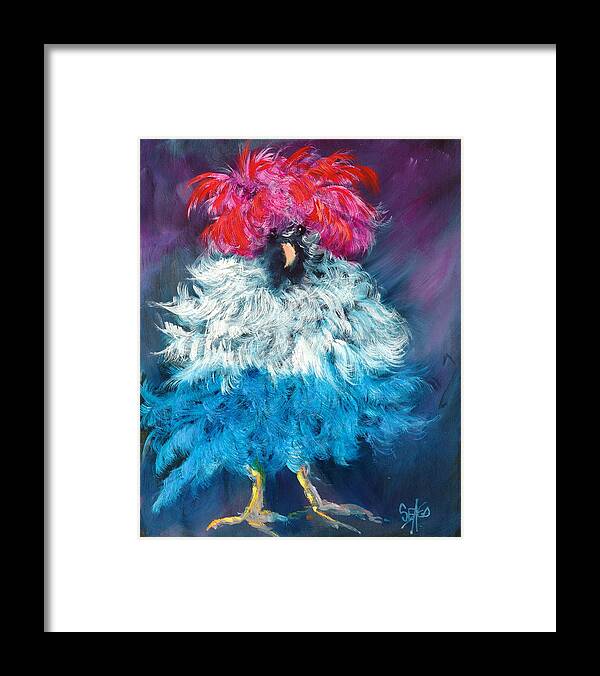 Barnyard Animals Framed Print featuring the painting Dolly by Sally Seago