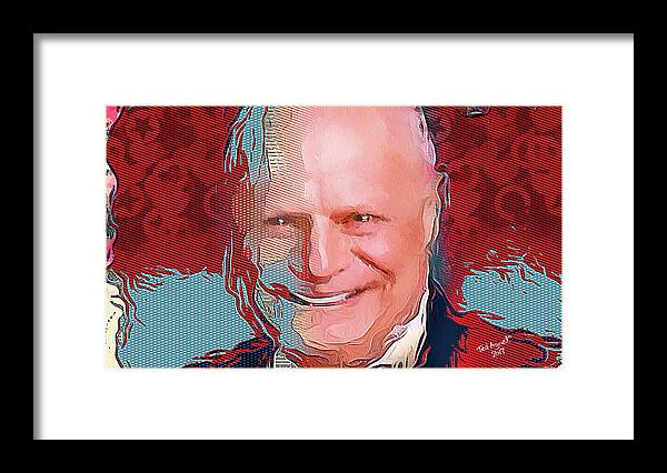 Don Rickles Framed Print featuring the digital art Don Rickles by Ted Azriel