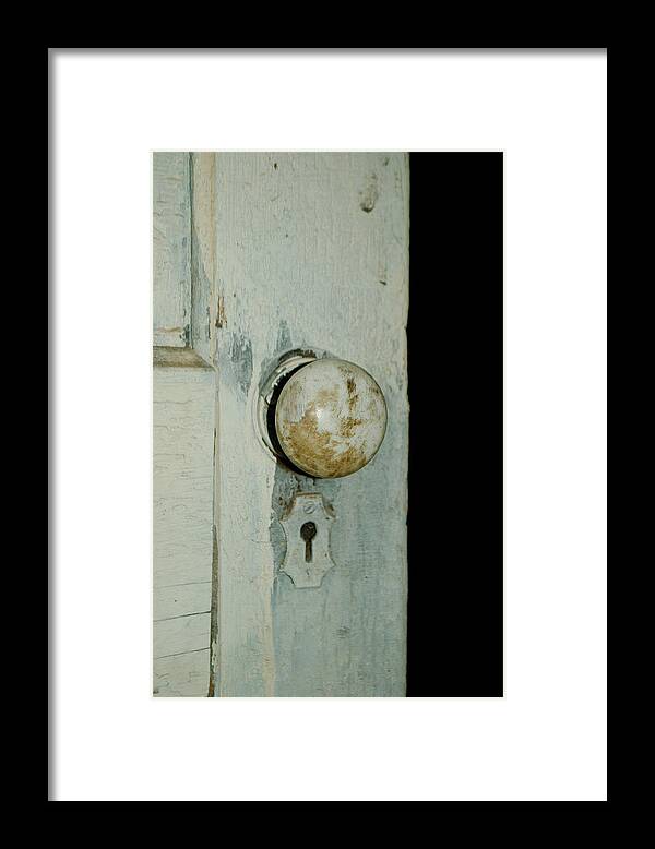 Door Framed Print featuring the photograph Door is Open by Troy Stapek