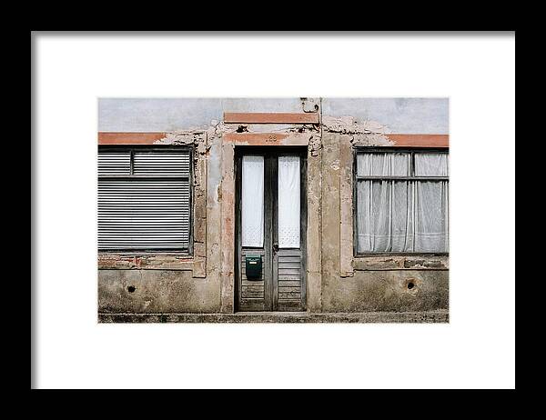 Old Door Framed Print featuring the photograph Door No 128 by Marco Oliveira