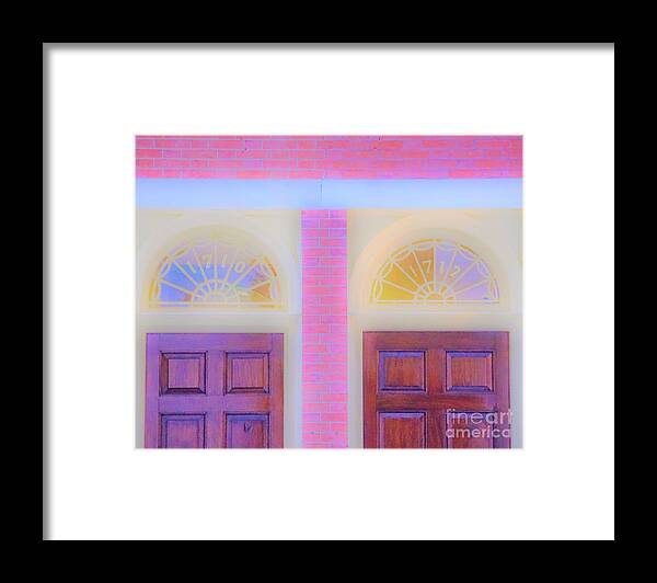 Doors Framed Print featuring the photograph 1710 And 1712 by Merle Grenz