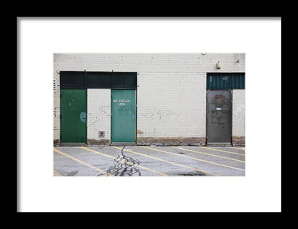 Door Framed Print featuring the photograph Doorway To Bad Parenting by Kreddible Trout