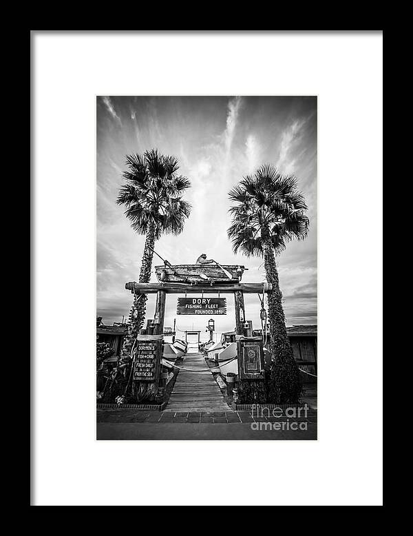 America Framed Print featuring the photograph Dory Fleet Market Newport Beach Photo by Paul Velgos