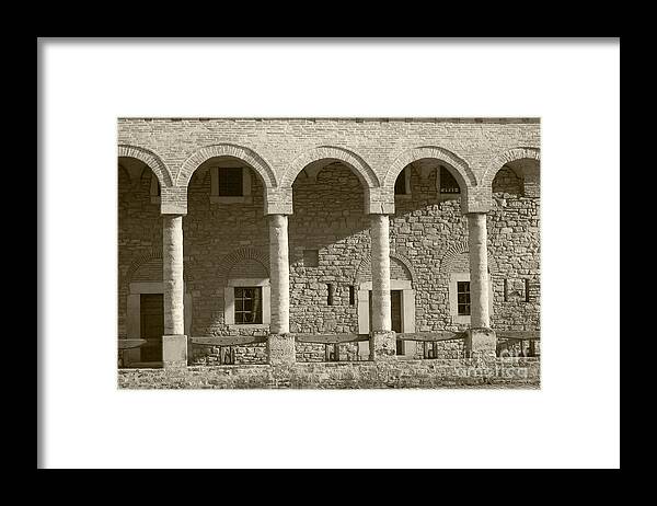 Architecture Framed Print featuring the photograph Dosoftei by Gabriela Insuratelu
