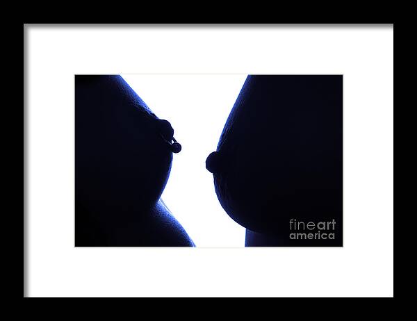 Artistic Photographs Framed Print featuring the photograph Double trouble by Robert WK Clark