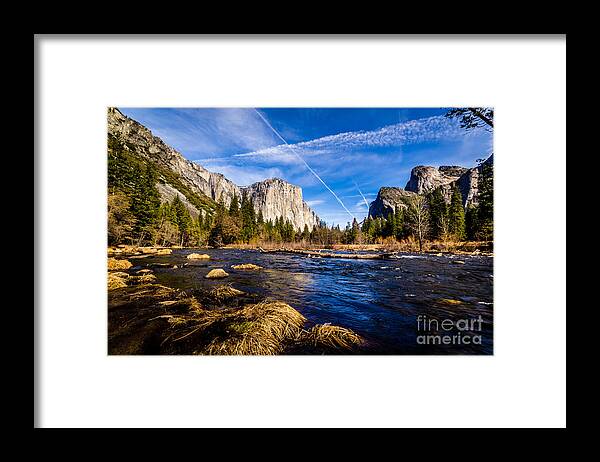Yosemite Framed Print featuring the photograph Down In The Valley by Paul Gillham