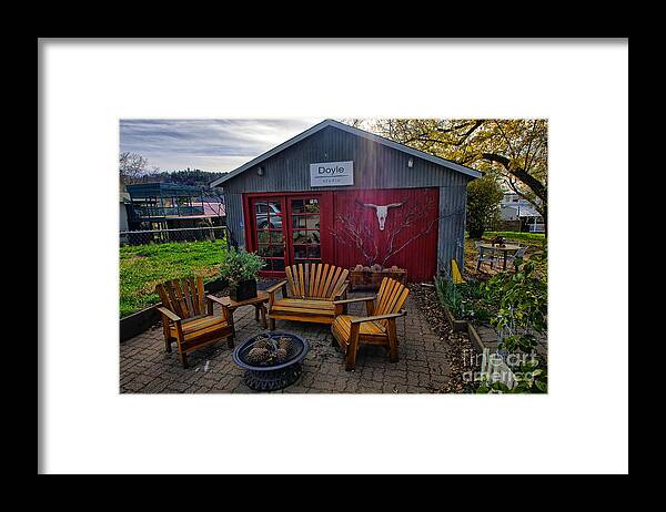Julian Framed Print featuring the photograph Doyle Studio by Alex Morales