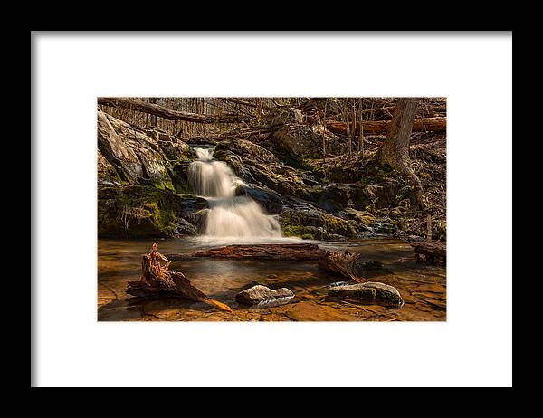 Doyles River Falls Framed Print featuring the photograph Doyles River Falls by Brenda Jacobs