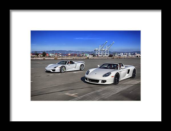 Cars Framed Print featuring the photograph #DragRace by ItzKirb Photography