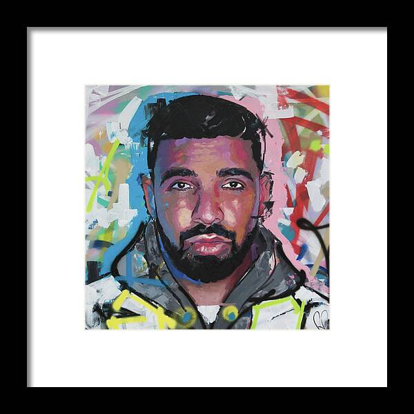 Drake Framed Print featuring the painting Drake by Richard Day
