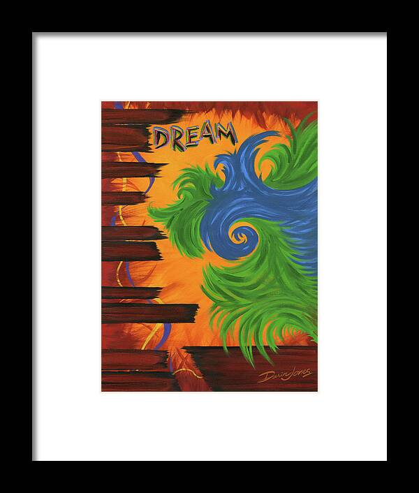 Dream Framed Print featuring the painting Dream by Darin Jones