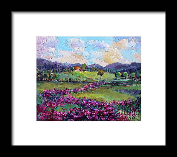  Framed Print featuring the painting Dream in Color by Jennifer Beaudet