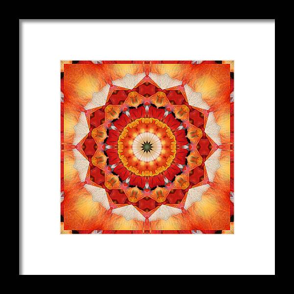 Mandalas Framed Print featuring the photograph Dreaming by Bell And Todd