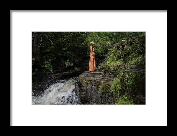 Waterfall Framed Print featuring the photograph Dreamy Cascade by Tim Beebe