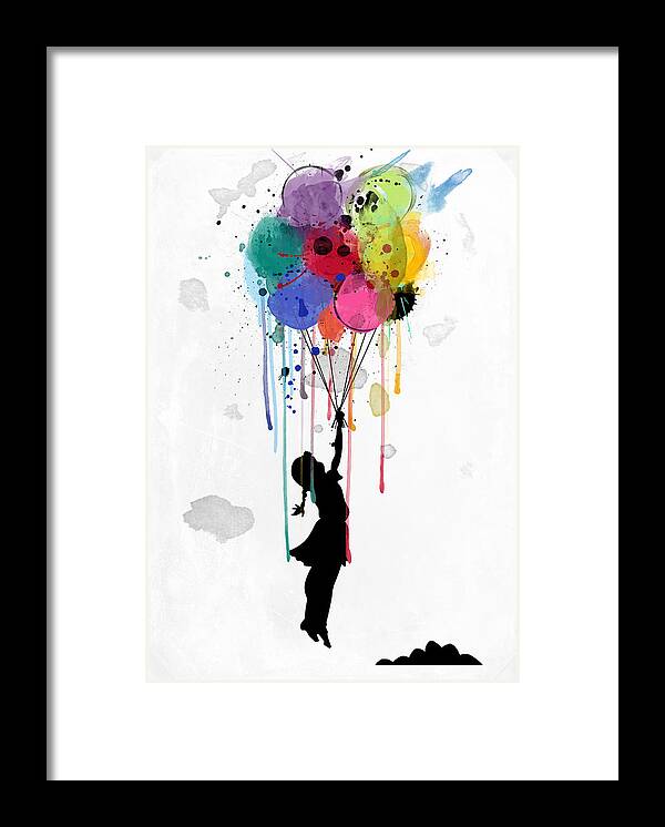 Cool Framed Print featuring the painting Drips by Mark Ashkenazi