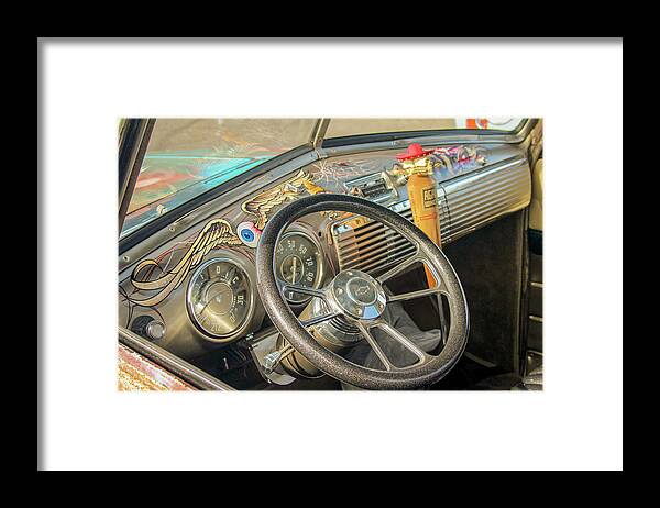 Ratrod Framed Print featuring the photograph Drivers Dream by Darrell Foster