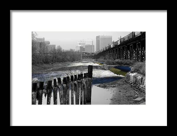 James River Framed Print featuring the photograph Drought by Kelvin Booker