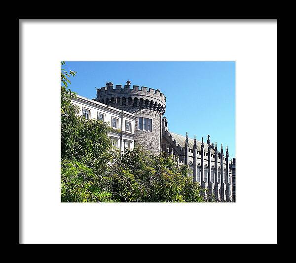 Dublin Castle Framed Print featuring the photograph Dublin Castle by Kenlynn Schroeder