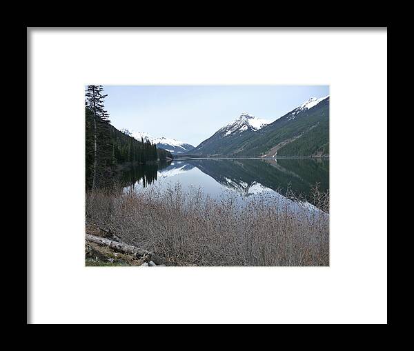 Duffey Lake Framed Print featuring the photograph Duffey Lake by Joel Deutsch