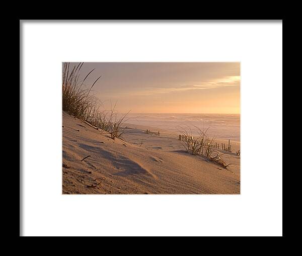 Reflection Framed Print featuring the photograph Dune View by Newwwman