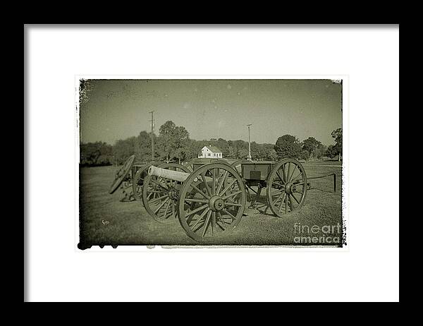 Civil War Framed Print featuring the photograph Dunker Church by Craig Leaper