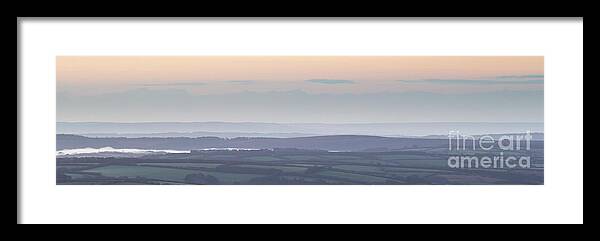 Exmoor Framed Print featuring the photograph Dunkery Hill Morning by Andy Myatt