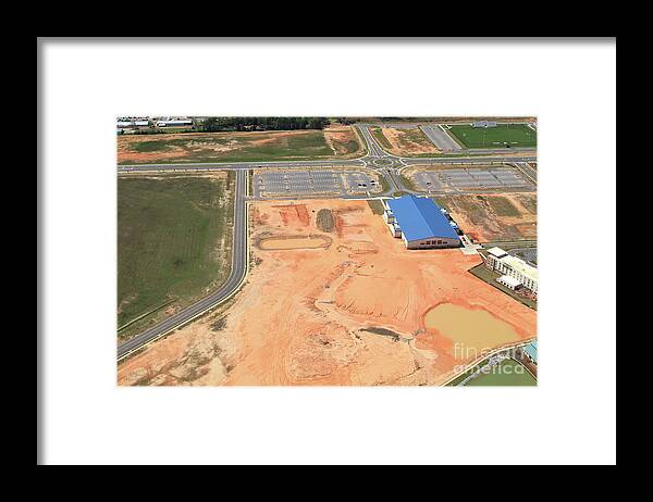  Framed Print featuring the photograph Dunn 7780 by Gulf Coast Aerials -