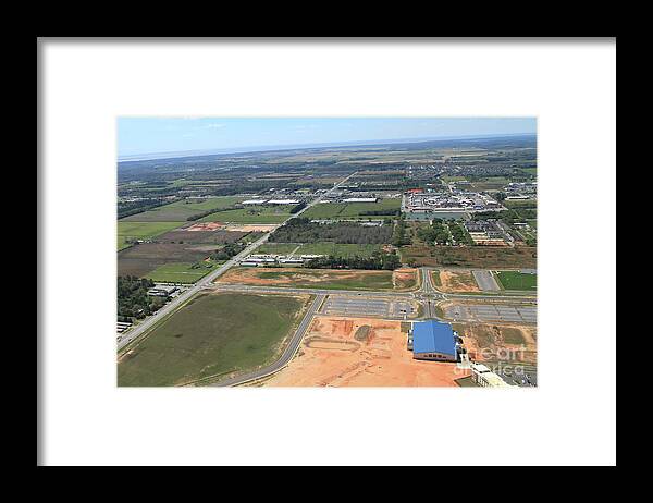  Framed Print featuring the photograph Dunn 7783 by Gulf Coast Aerials -