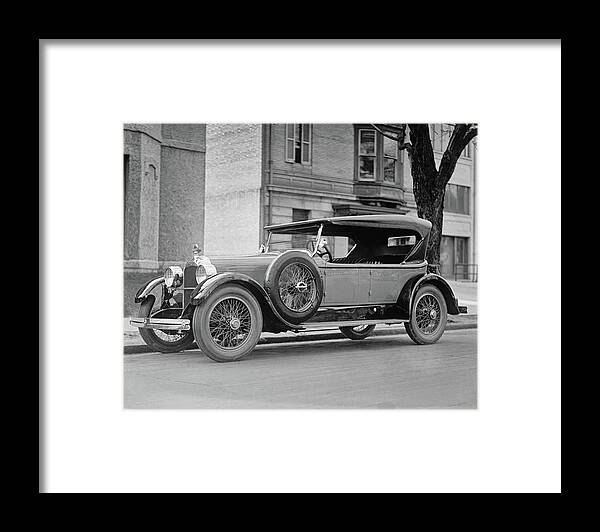 Dusenberg Framed Print featuring the photograph Dusenberg Car circa 1923 by Anthony Murphy