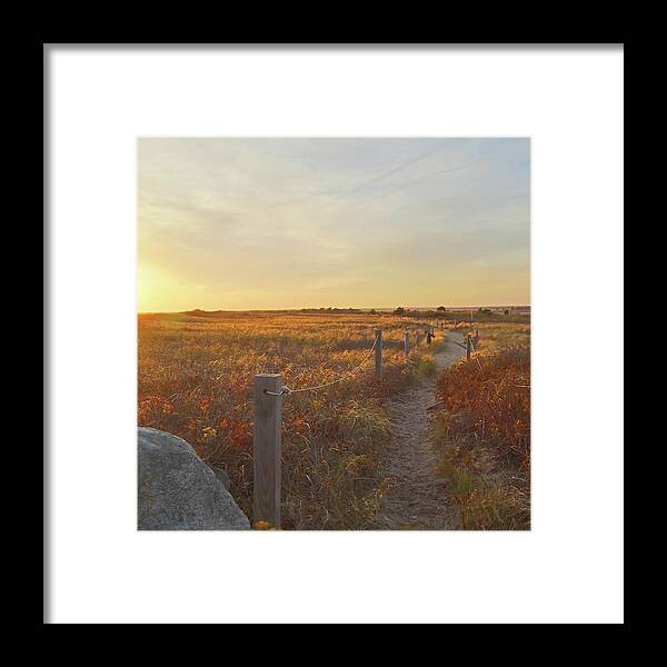 Cape Cod Framed Print featuring the photograph Dusk at South Cape Beach by Brooke T Ryan